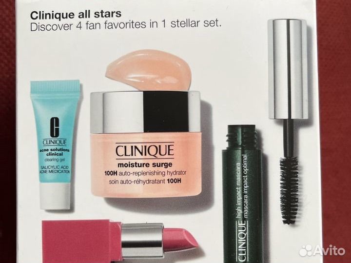 Косметика Clinique Клиник 4 миниатюры, оригинал