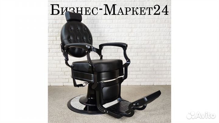 Барбер кресло Black 2