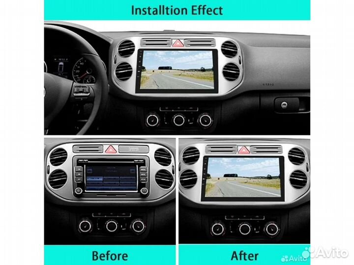 Магнитола Android Volkswagen VW Tiguan (2010-2015)