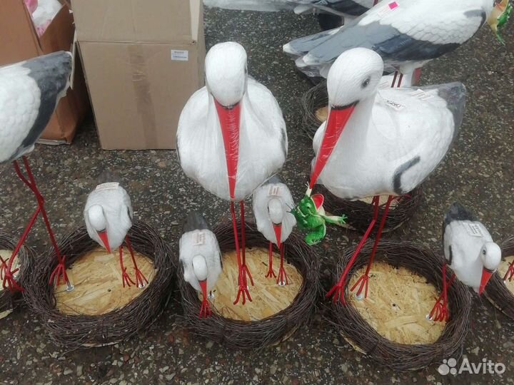 Садовые фигуры из пластмассы