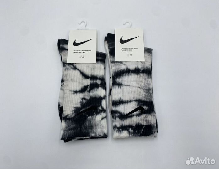Носки Nike тай - дай хлопковые