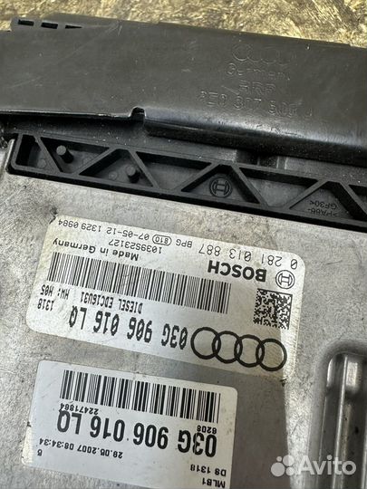 Эбу Audi A4 B7 BPW 2,0