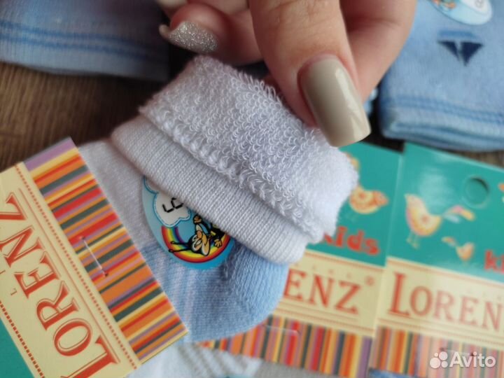Носки детские набор носочков,для новорожденных