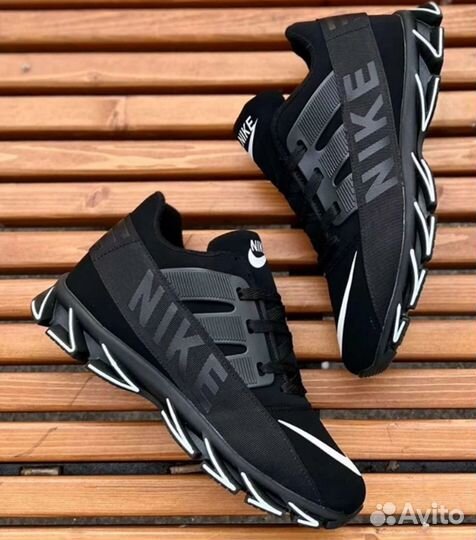 Мужские кроссовки Найк в черном цвете. Не Китай N0