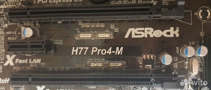 Материнская плата + проц + память + кулер