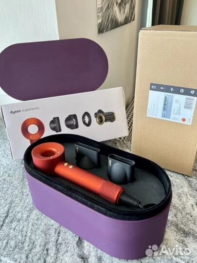 Фкн Dyson в кейсе (Topaz orange)