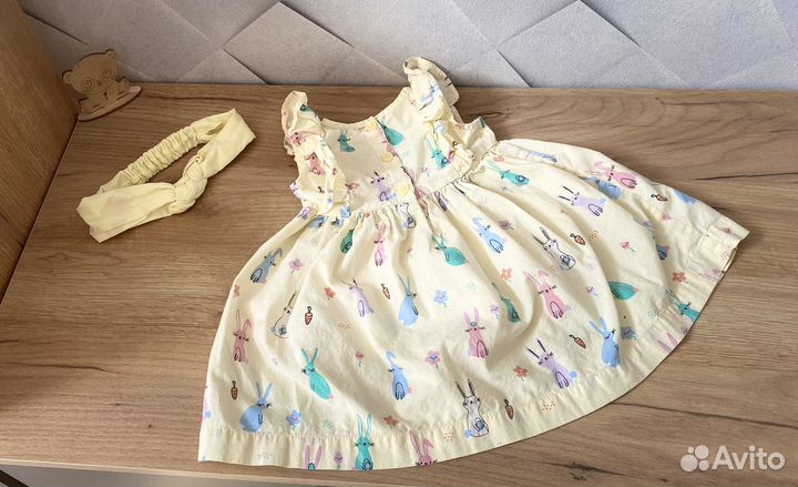 Летние вещи пакетом для девочки 68