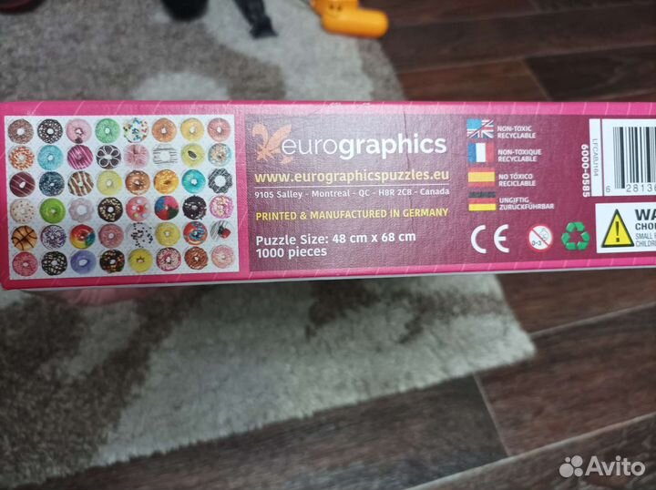 Пазлы Eurographics 1000 элементов