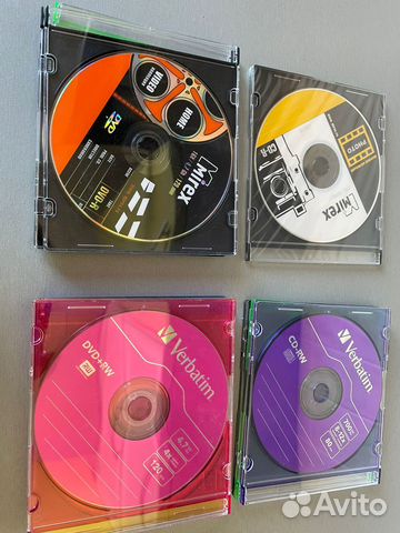 DVD R, DVD RW, CD R, CD RW диск (12 шт.) купить в Москве с доставкой ...