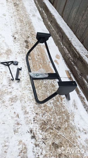 Корзина под запаски колёс прицепа