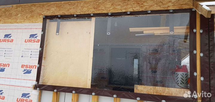 Мягкие окна для дачи