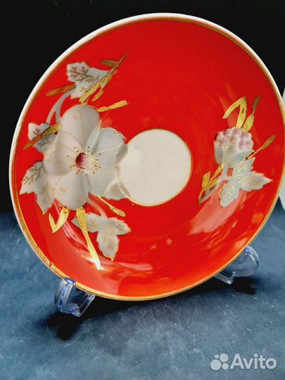 Большое блюдце от знаменитой советской чайной пары