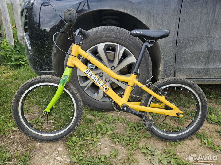 Детский велосипед бу beagle 16
