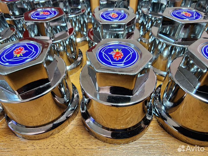 Scania К-кт 20шт Колпаки 22.5 Авто на 32 мм