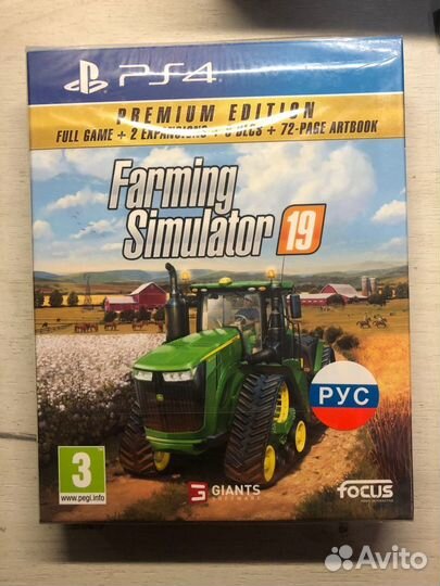 Farming Simulator 19 Premium Edition для Sony Ps4