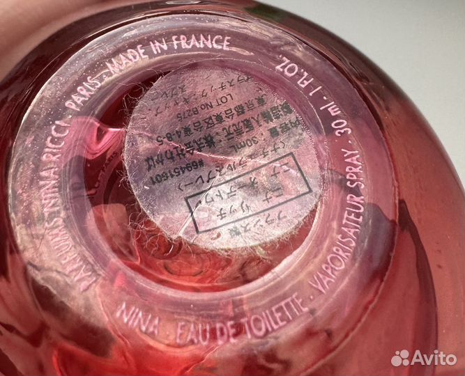 Nina Ricci Nina eau de toilette 30 мл 2006