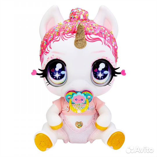 Единорог Glitter Babyz Unicorn белый, оригинал