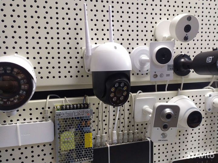 Камера видеонаблюдения wifi поворотная 2mp