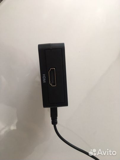 Переходник с hdmi на vga с доп питанием