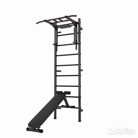 Шведская стенка Мультихват +, Черная