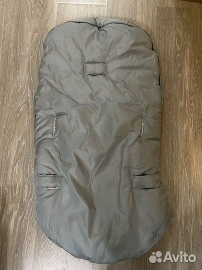 Меховой конверт в коляску овчина