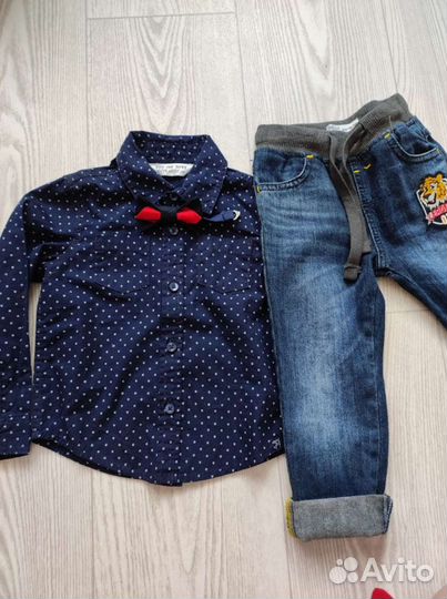 Рубашка+джинсы