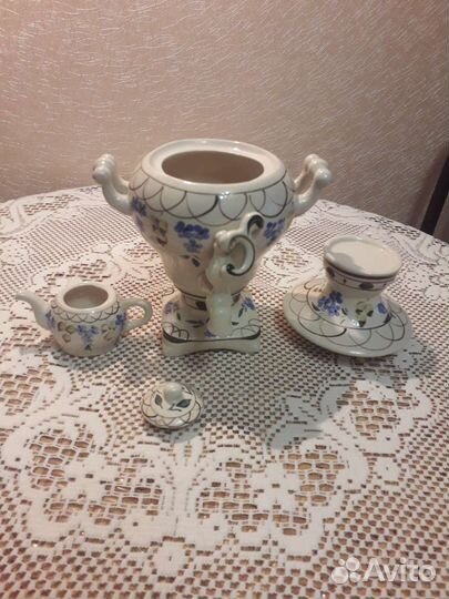 Самовар фарфор
