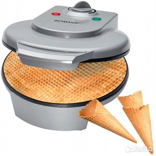 Вафельница Bomann HA 5017 CB silber