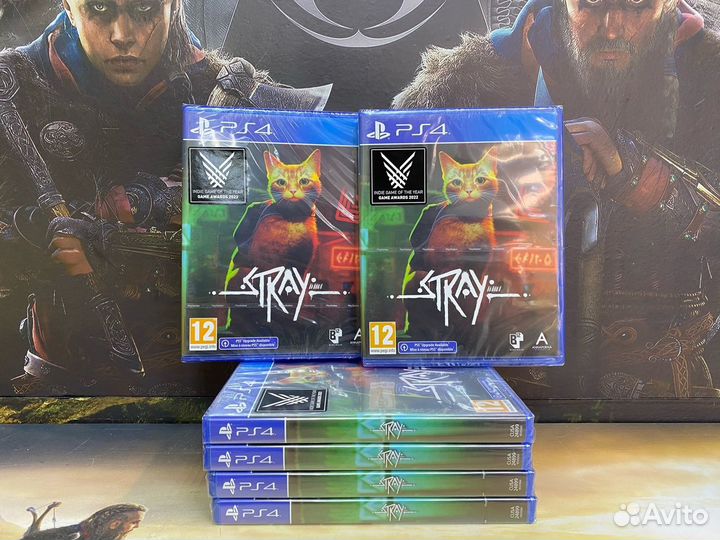 Stray Ps4 / PS5 Новый Диск PS