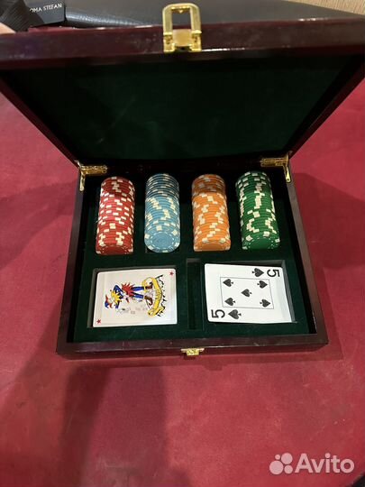 Покерный набор 100 фишек