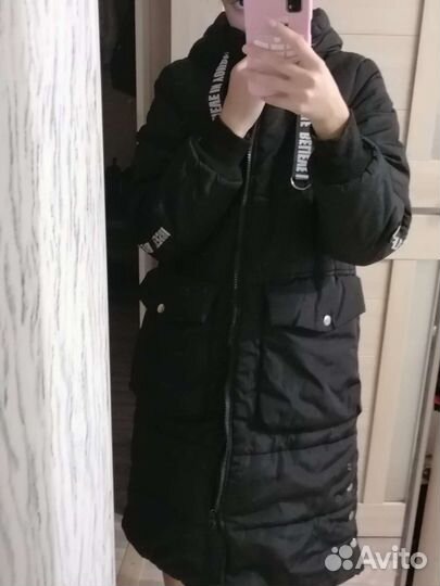 Пуховик зимний женский