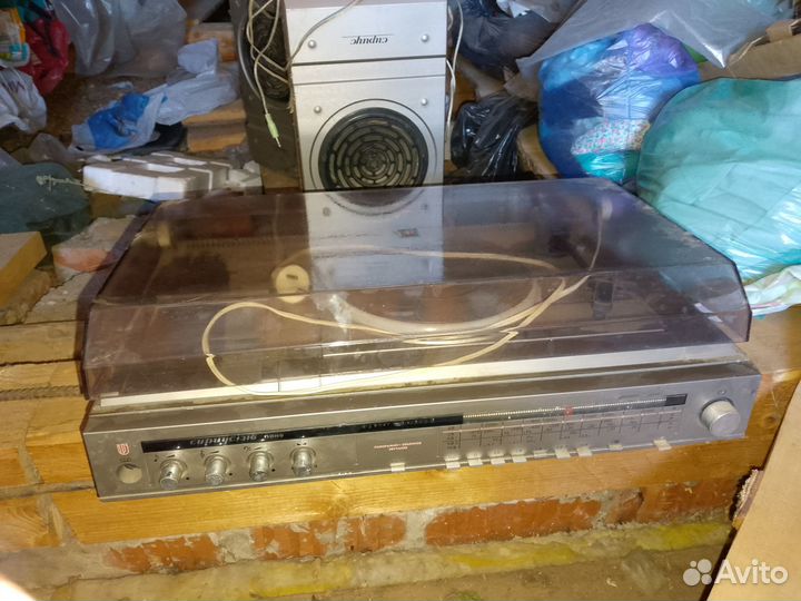 Виниловый проигрыватель Сириус 316 пано