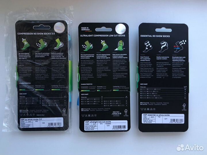 Беговые спортивные носки CEP