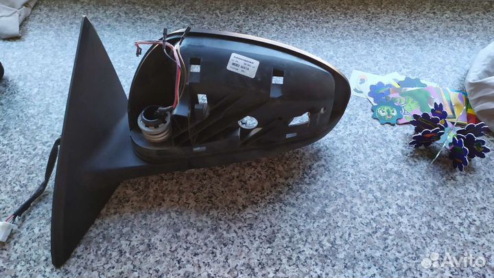 Корпус зеркала ниссан альмера G15, под востановлен