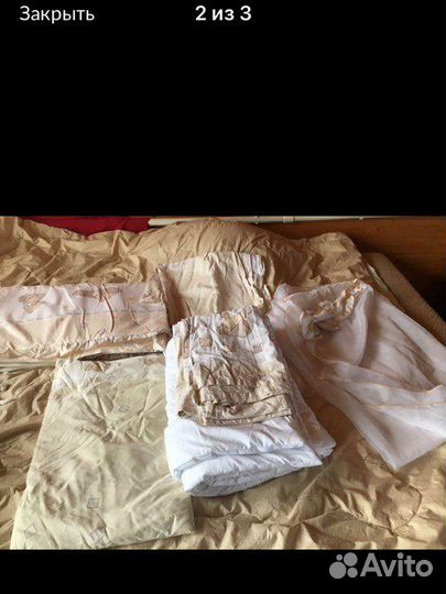 Бортики в кроватку бу