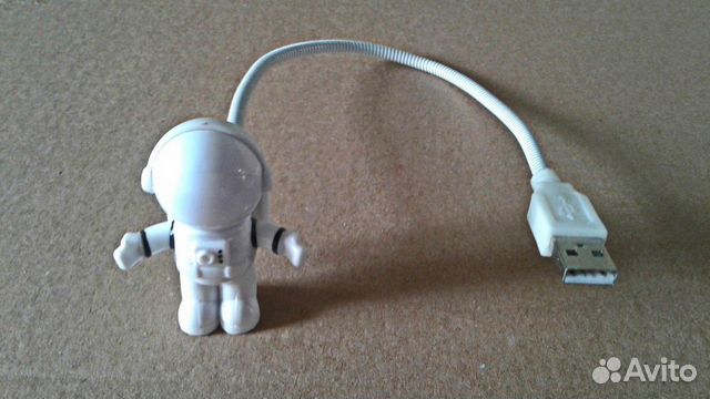 Светильник USB, ночник светодиодный, "Космонавт"