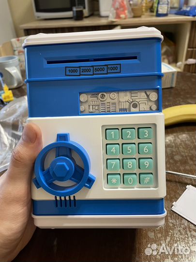 Детский сейф копилка