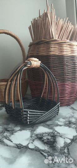 Корзина ручной работы