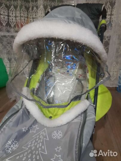 Детские санки коляска ника 7