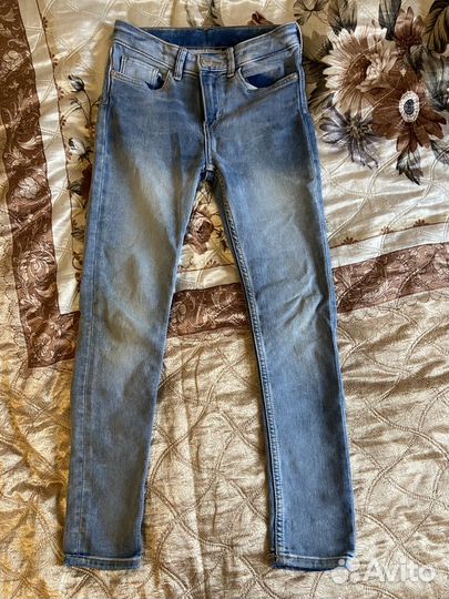 Джинсы на мальчика 140