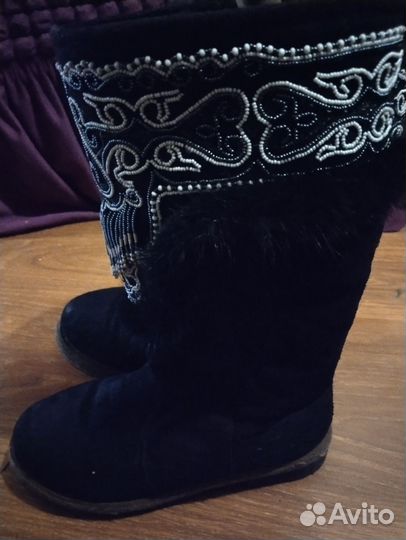 Унты женские 39 -40 размер,б/у
