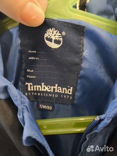 Ветровка Timberland р. 80, джинсы р86