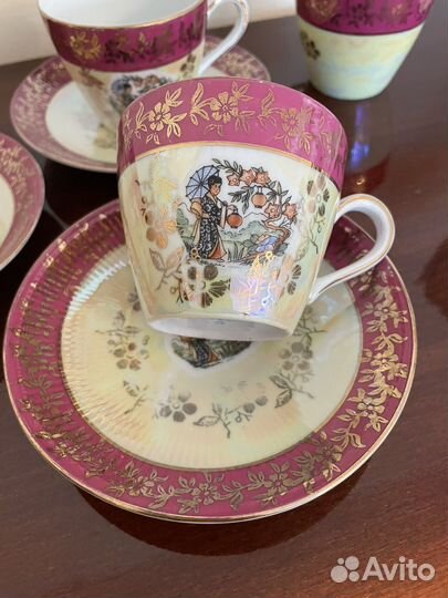 Часть кофейного сервиза Гейши SEP