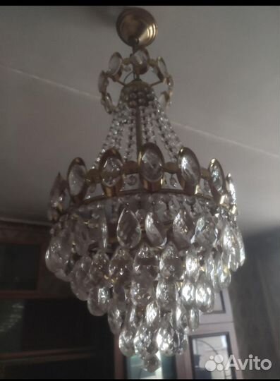 Люстра хрусталь