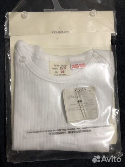 Боди для девочки zara