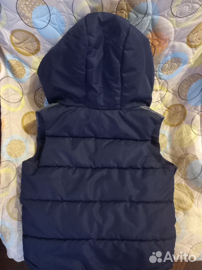 Жилет утепленный на мальчика 98-104