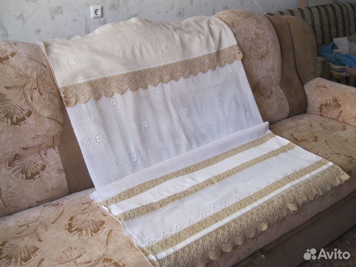 Кухонные шторы и карниз