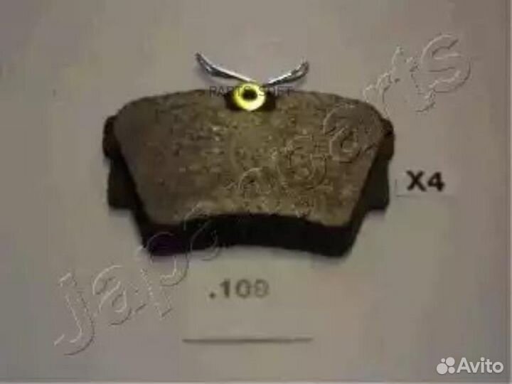 Japanparts PP-109AF Колодки торм.задн