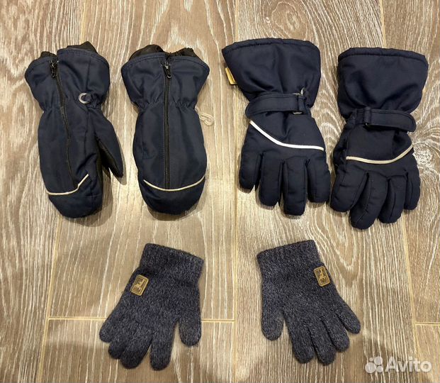 Перчатки, варежки, краги Reima 3 размер