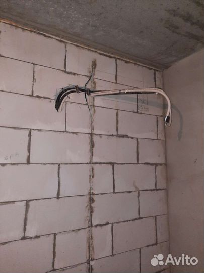 Закладка трассы кондиционера / демонтаж